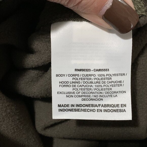 Manny Pacquiao Nike Rare Men's Pac-Man KO Zip-up Hoodie L Cargo Khaki EUC - Picture 11 of 12